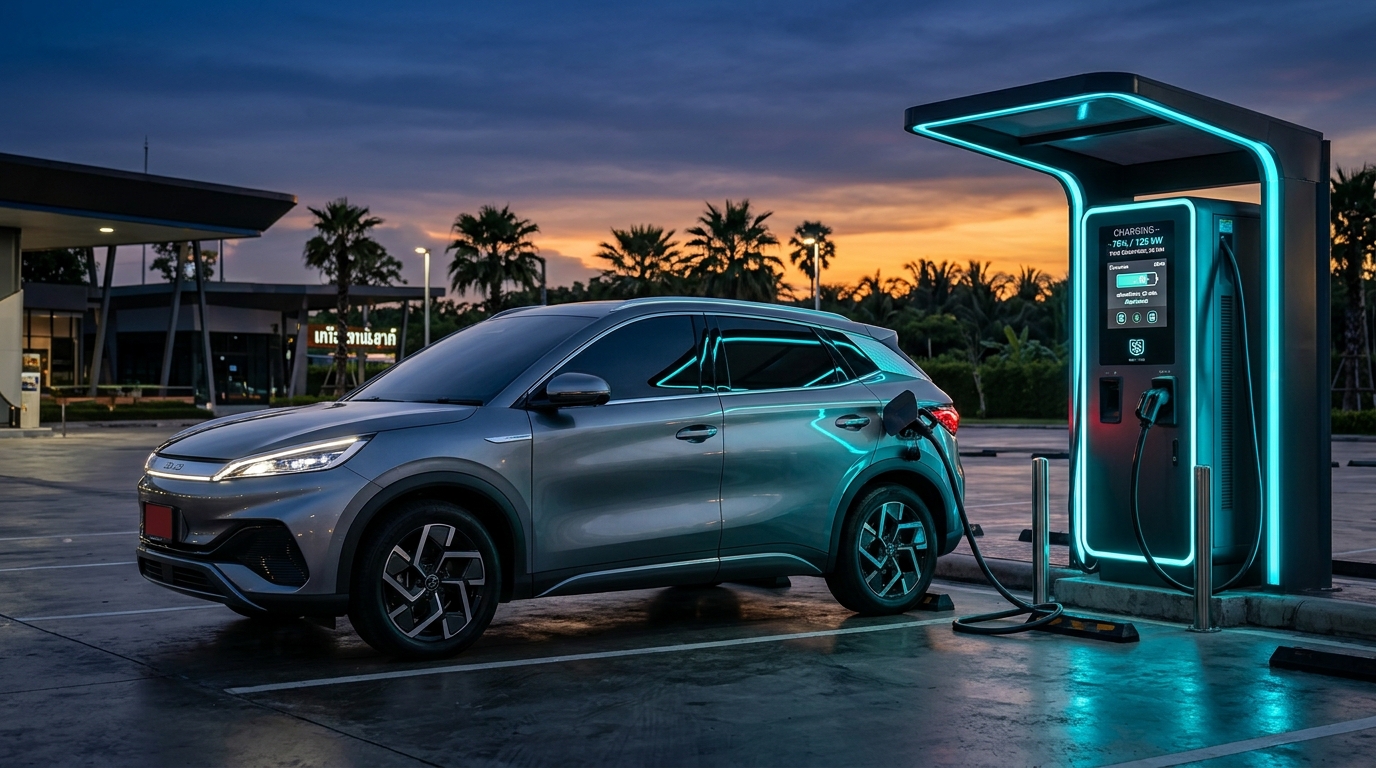 ตู้ชาร์จรถยนต์ไฟฟ้าความเร็วสูง ReverSharger กำลังไฟสูง